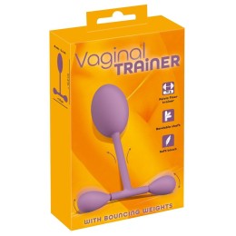 Сиреневый тренажер мыщц тазового дна Vaginal Trainer