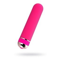 Розовый нереалистичный мини-вибратор Mastick Mini - 13 см.