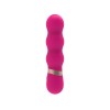 Розовый фигурный мини-вибратор Ripple Vibe - 11,9 см.