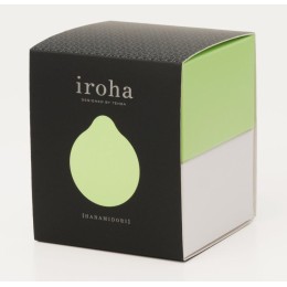 Зелёный вибромассажер для женщин IROHA MIDORI 