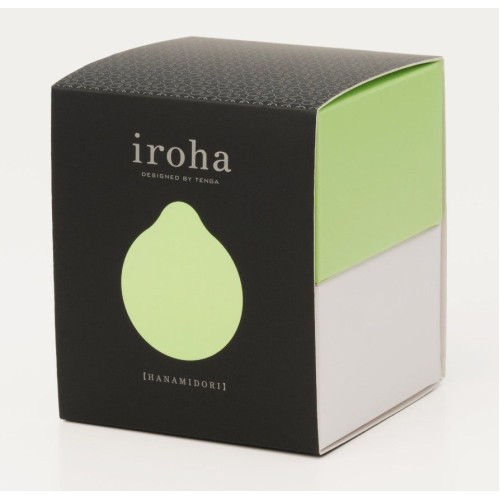Зелёный вибромассажер для женщин IROHA MIDORI 
