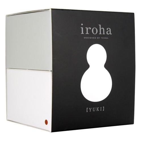 Белый вибромассажер для женщин IROHA YUKI 