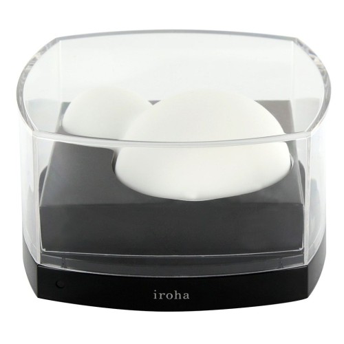 Белый вибромассажер для женщин IROHA YUKI 