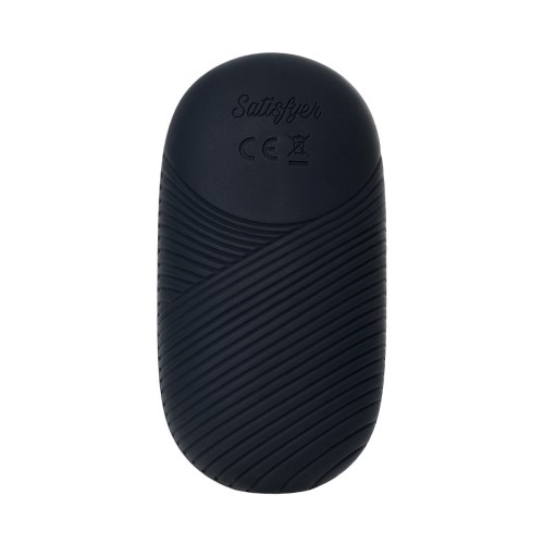 Черный вибромассажер Satisfyer Dark Desire