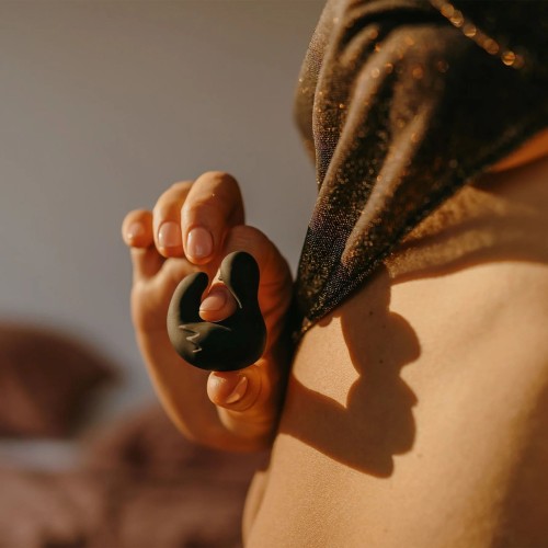 Вибростимулятор-уточка LOV’finger с возбуждающим гелем