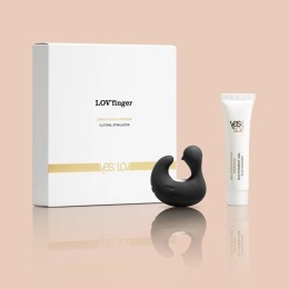 Вибростимулятор-уточка LOV’finger с возбуждающим гелем