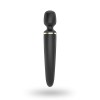Черный вибратор Satisfyer Wand-er Woman