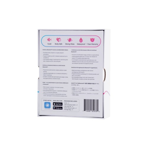 Ярко-розовая вибропуля Lovense Ambi