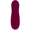 Бордовый вакуумный вибростимулятор клитора Ace