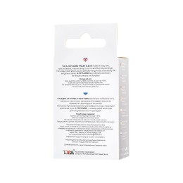 Прозрачная рельефная насадка на палец Arbo - 8 см.