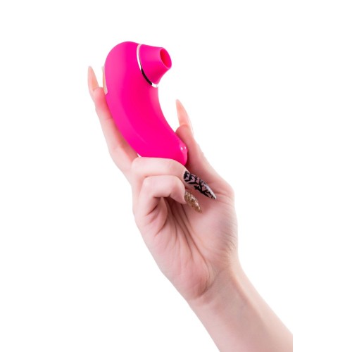 Розовый вакуум-волновой бесконтактный стимулятор клитора Laly