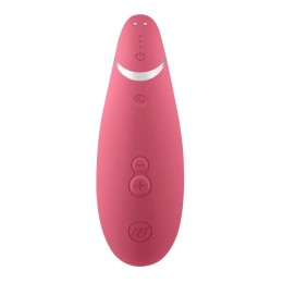 Розовый клиторальный стимулятор Womanizer Premium 2
