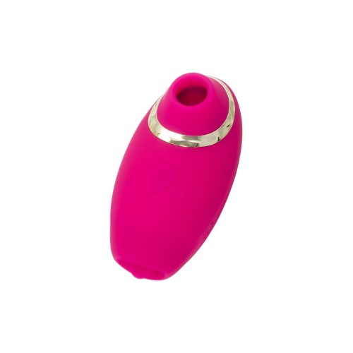 Ярко-розовый стимулятор эрогенных зон Nimka