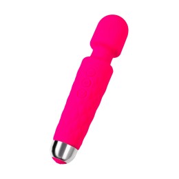 Розовый жезловый вибратор Peony - 20,5 см.