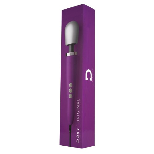 Фиолетовый жезловый вибратор Doxy Original Massager