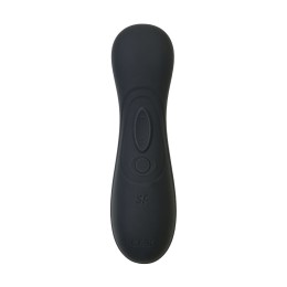 Черный вакуумный стимулятор клитора Satisfyer Pro 2 Generation 3 с управлением через приложение