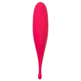 Красный вакуум-волновой стимулятор клитора Satisfyer Twirling Pro