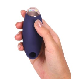 Темно-синий вакуум-волновой стимулятор Believer