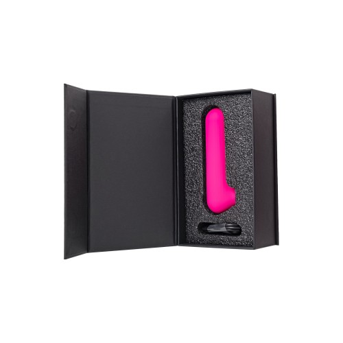 Ярко-розовый вакуум-волновой стимулятор Molette