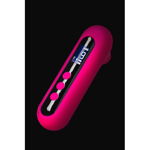 Ярко-розовый вакуум-волновой стимулятор Molette