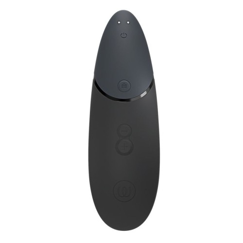 Черный бесконтактный клиторальный стимулятор Womanizer Next