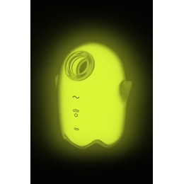 Желтый люминесцентный вакуум-волновой стимулятор клитора Glowing Ghost