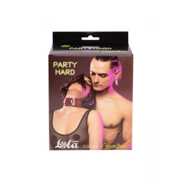 Бордовый ошейник Eccentric