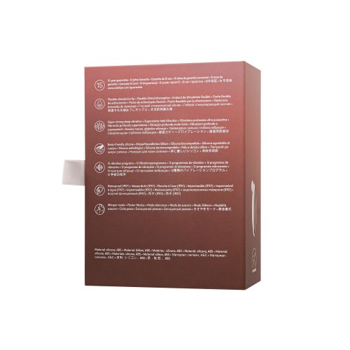 Белый вибростимулятор клитора Satisfyer Spot On 2