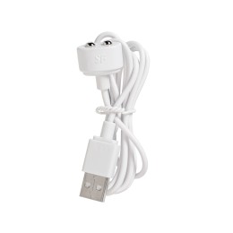 Голубой вибромассажер в форме капли Dew Drop