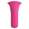 Розовый вибратор с язычком Clyde