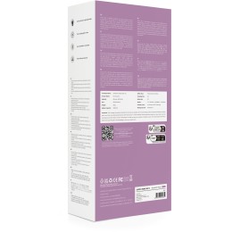 Сиреневый вибромассажёр Emma Neo 2 с функцией нагрева