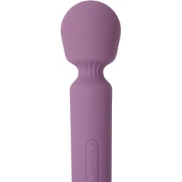 Сиреневый wand-массажер Mini Emma Neo - 14 см.