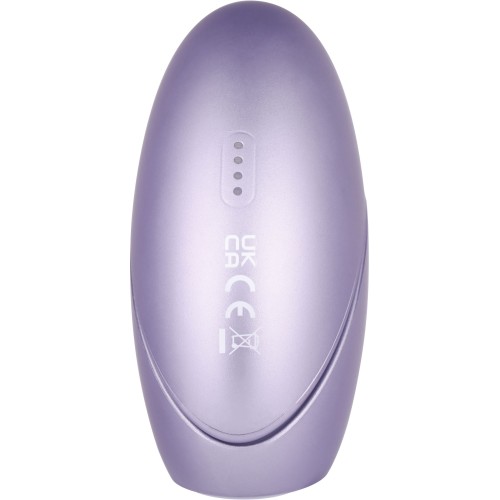 Сиреневый вакуум-волновой стимулятор Pulse Galaxie с проекцией звёздного неба