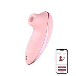 Вакуумный стимулятор клитора Hiba с функцией нагрева и управлением через приложение