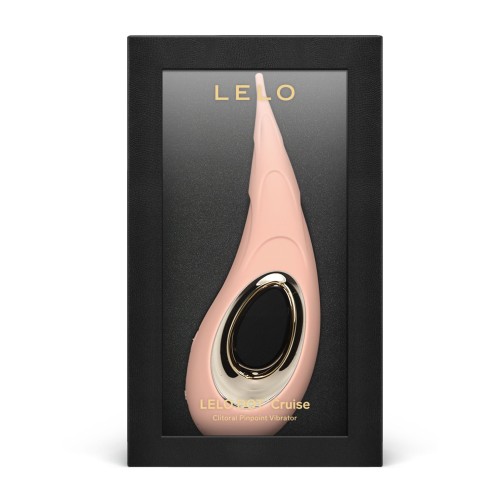 Бежевый вибромассажер для клитора Dot Cruise - 16,5 см.