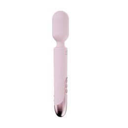 Розовый интерактивный вибратор ProWand Vibrator