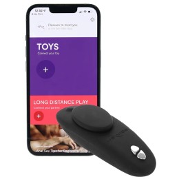 Черный вибратор We-Vibe Moxie+