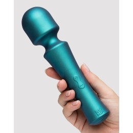 Зеленый wand-вибратор Romp Presto - 20 см.