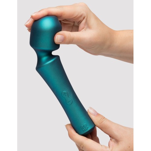 Зеленый wand-вибратор Romp Presto - 20 см.