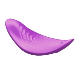 Фиолетовый вибратор в трусики с пультом ДУ