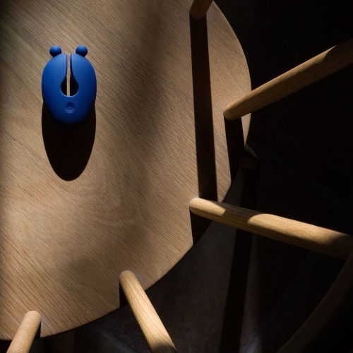 Синий клиторальный вибростимулятор Eden