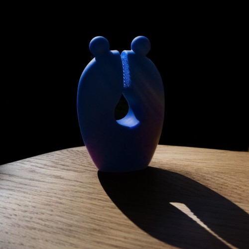 Синий клиторальный вибростимулятор Eden