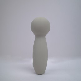 Серый мини-вибромассажёр Harmony