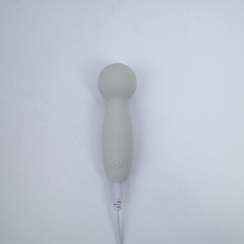 Серый мини-вибромассажёр Harmony