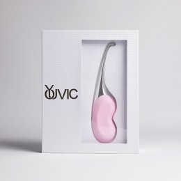 Розовый клиторальный вибростимулятор Youvic