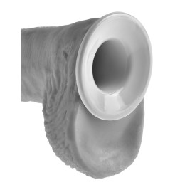 Страпон-система с телесной насадкой 11  Hollow Strap-On Suspender System - 28 см.