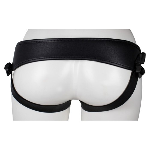 Пустотелый страпон Harness CLASSIC с бандажом - 15,5 см.