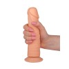 Фаллоимитатор на присоске из нежного геля - 20 см.