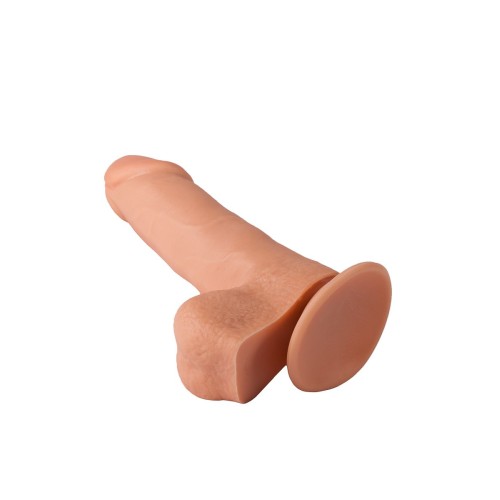 Гелевый фаллоимитатор-реалистик на присоске - 16,8 см.