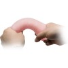 Реалистичный фаллоимитатор с рельефом - 16 см.